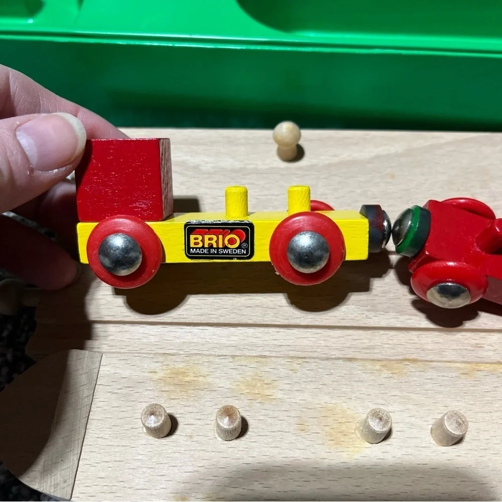 BRIO Sea Transport 31405/28 Wooden Sweden 1980’s In Box Rare Vintage